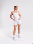 Softcurve Scoop Neck Tank - White
