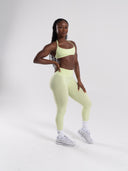 Pump Mid Rise Legging - Citrus Frost