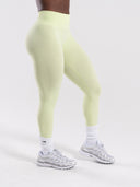 Pump Mid Rise Legging - Citrus Frost