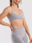 Amplify Minimal Bra - LT Heather Grey