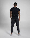 Tech Cargo Pant in Gridiron – men's cargo pants in nylon fabric, view 5