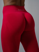 Contour Mid Rise Legging - Wild Strawberry