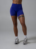 Contour Mid Rise Short - Royal Purple
