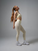 Amplify Open Back Bra - Buttercream