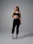 Amplify Open Back Bra - Black