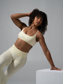 Contour Mid Rise Legging - Buttercream