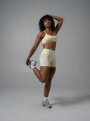 Contour Mid Rise Short - Buttercream