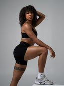 Contour Mid Rise Short - Black