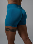 Contour Mid Rise Short - Tidal Teal