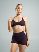 Axis Bra - Black Garnet