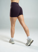Aura Ultra-High Rise Short - Black Garnet
