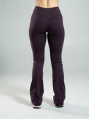 Aura Flared Pant Long - Black Garnet