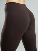 Aura Ultra-High Rise Legging - Walnut