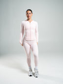 Aura Sculpt Jacket Long - Ballet Pink