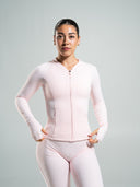 Aura Sculpt Jacket Long - Ballet Pink