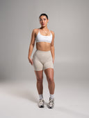 Pump High Rise Short - Wheat