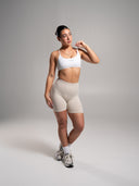 Pump High Rise Short - Wheat
