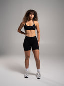 Pump Mid Rise Short - Black