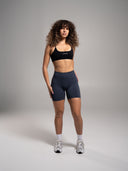 Pump Mid Rise Short - Dusty Navy