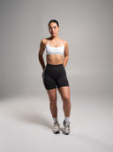 Pump High Rise Short - Dark Heather Grey
