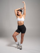 Pump High Rise Short - Dark Heather Grey