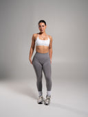 Pump High Rise Legging - Heather Grey