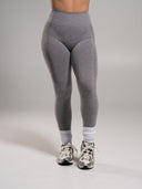Pump High Rise Legging - Heather Grey
