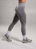 Pump High Rise Legging - Heather Grey