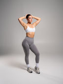 Pump High Rise Legging - Heather Grey