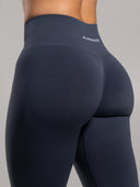 Pump Mid Rise Legging - Dusty Navy