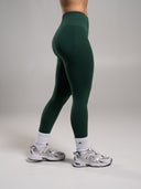 Pump Mid Rise Legging - Court Green