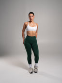 Pump High Rise Legging - Court Green