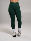 Pump High Rise Legging - Court Green