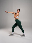 Pump High Rise Legging - Court Green