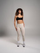 Pump Mid Rise Legging - Wheat