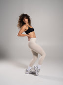 Pump Mid Rise Legging - Wheat