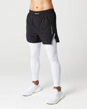 Infinity 2-in-1 Speed Short 5.5" - Black / White