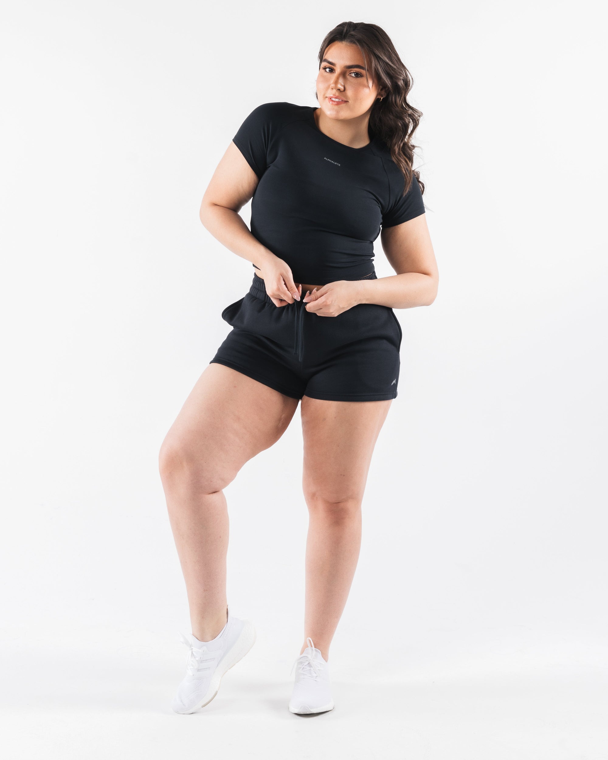 Baby Tee - Black – Alphalete Athletics CA