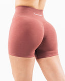 pink seamless workout short