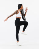 Amplify Deep V Bra - White