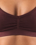Amplify Halter Bra - Dusty Rose