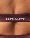Amplify Halter Bra - Dusty Rose