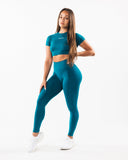 Amplify Ultra-High Rise Legging - Galactic Ocean