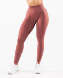 women's seamless high waisted legging pink