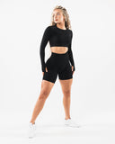 Amplify Ultra-High Rise Biker Short - Black