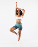 Aura Ultra-High Rise Short - Aura Glacier Print