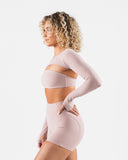 Aura Shrug LS - Porcelain