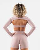 Aura Shrug LS - Porcelain