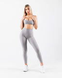 Aura 3 Strap Bra - Smoke