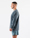 Breathe More LS Tee - Moonlit